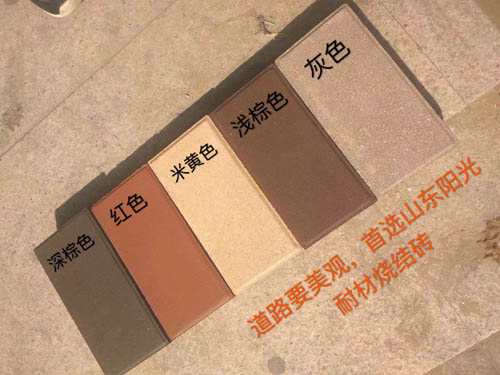 平面壓制燒結(jié)磚